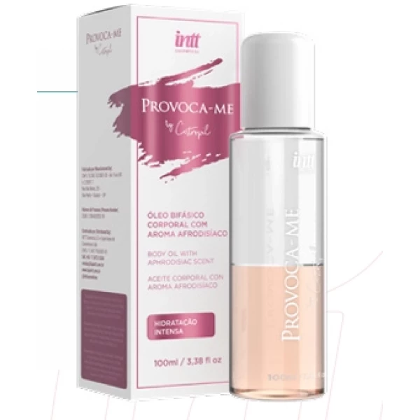 Óleo Corporal Provoca-me Bifásico Afrodisíaco Hidratante - Intt Cosméticos