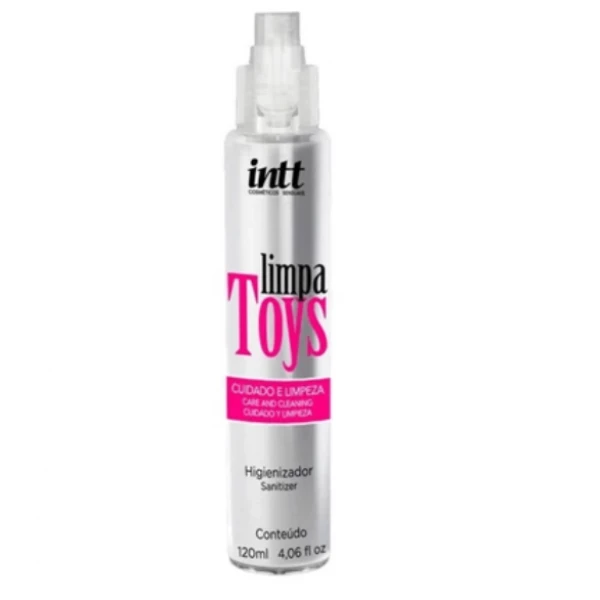 Higienizador De Acessórios Limpa Toys 120ml Intt