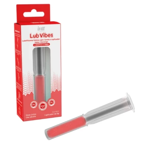 Intt Lub Viber Sabor Morango - 5g