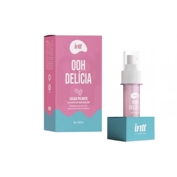 Calda Picante Beijável Ooh Delícia 11g - Intt - marshmallow