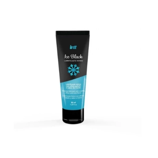 Lubrificante beijável Black Ice 50 ml - Intt