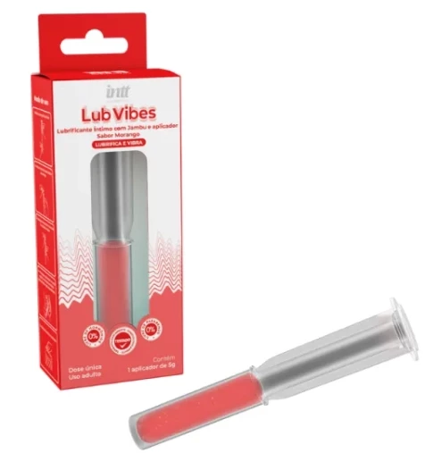 Intt Lub Viber Sabor Morango - 5g