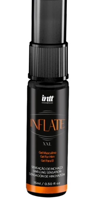 Excitante Inflate Intt Cosméticos Masculino - 15 ml