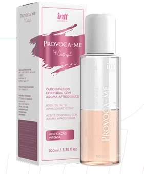 Óleo Corporal Provoca-me Bifásico Afrodisíaco Hidratante - Intt Cosméticos