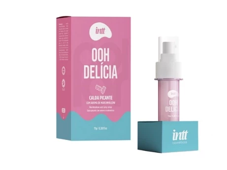Calda Picante Beijável Ooh Delícia 11g - Intt - marshmallow